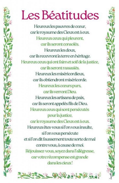 beatitudes